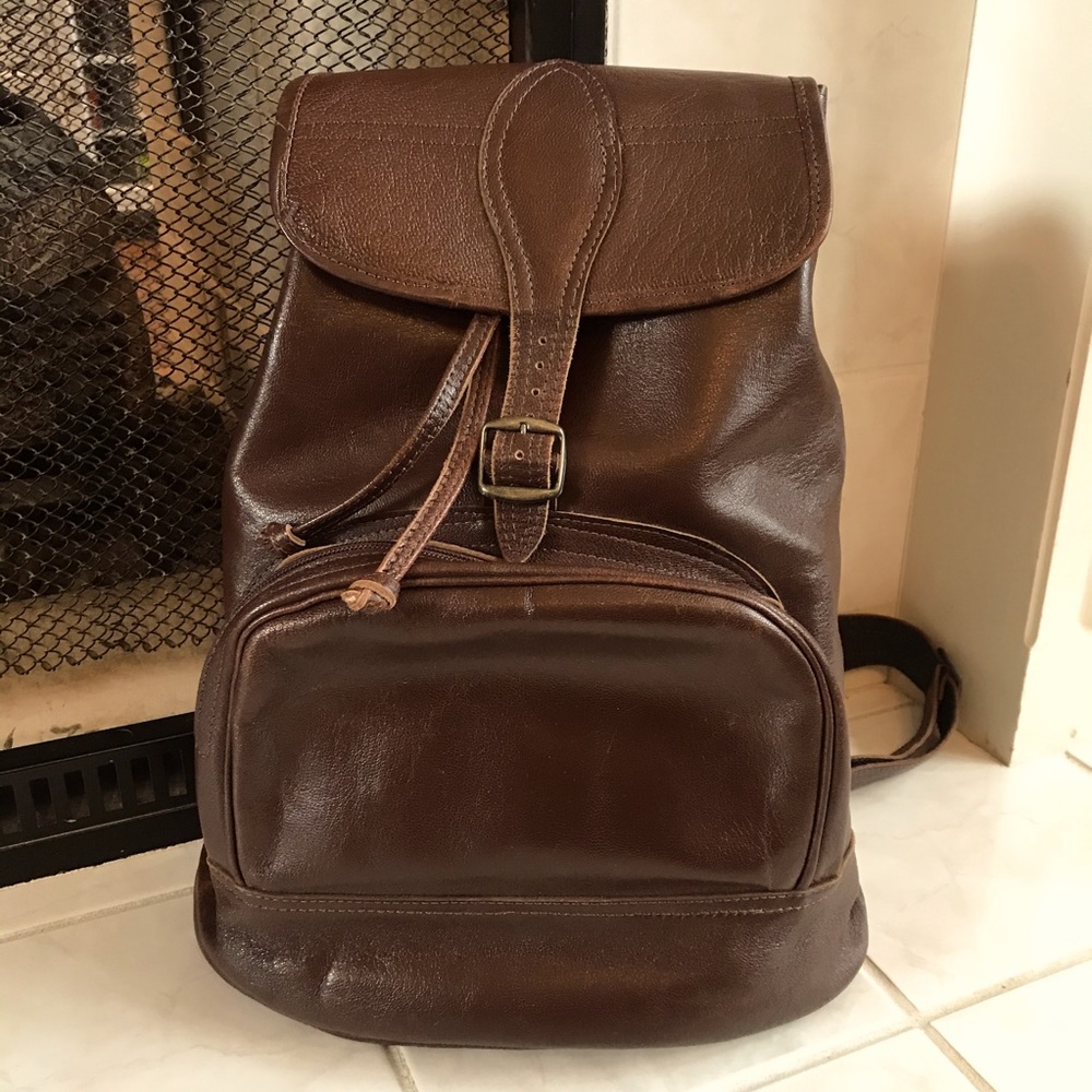 Leather Backpack